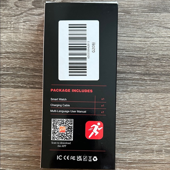 Advanced Smartwatch with Black Band - Picture 4 of 5